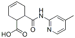 3-Cyclohexene-1-carboxylicacid,6-[[(4-methyl-2-pyridinyl)amino]carbonyl ]- Structure,545343-57-5Structure