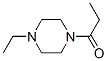 Piperazine,1-ethyl-4-(1-oxopropyl)-(9ci) Structure,545384-35-8Structure