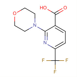 2-Morpholino-6-(trifluoromethyl)nicotinic acid Structure,545395-42-4Structure