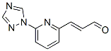 2-Propenal ,3-[6-(1h-1,2,4-triazol-1-yl)-2-pyridinyl ]-,(2e)-(9ci) Structure,545424-11-1Structure