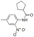 Cyclopentanecarboxamide,n-(4-methyl-2-nitrophenyl)-(9ci) Structure,545437-49-8Structure