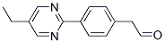 Benzeneacetaldehyde,4-(5-ethyl-2-pyrimidinyl)-(9ci) Structure,545445-67-8Structure