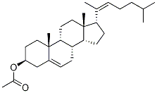 20-Dehydro cholesterol 3-acetate Structure,54548-85-5Structure