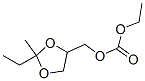 Ethyl (2-ethyl-2-methyl-1,3-dioxolan-4-yl)methyl carbonate Structure,545517-68-8Structure