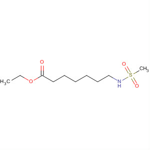 Ethyl 7-(methylsulfonamido)heptanoate Structure,54555-61-2Structure