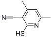 3-Cyano-4,6-dimethyl-2-mercaptopyridine Structure,54585-47-6Structure