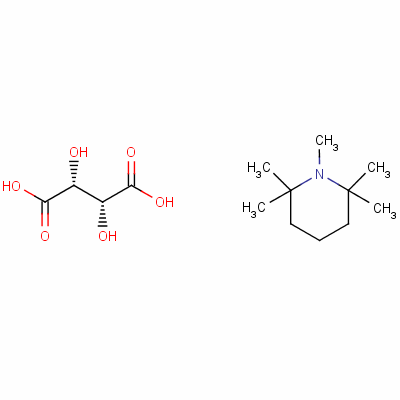 1,2,2,6,6-Pentamethylpiperidine d-tartrate Structure,546-48-5Structure