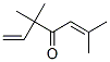 3,3,6-Trimethyl-1,5-heptadien-4-one Structure,546-49-6Structure