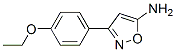 3-(4-乙氧基苯基)-5-氨基異噁唑結(jié)構(gòu)式_54606-18-7結(jié)構(gòu)式