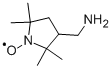 3-(Aminomethyl)-2,2,5,5-tetramethyl-1-pyrrolidinyloxy Structure,54606-49-4Structure