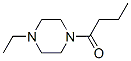 Piperazine,1-ethyl-4-(1-oxobutyl)-(9ci) Structure,546077-37-6Structure