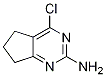 4-Chloro-6,7-dihydro-5h-cyclopentapyrimidin-2-ylamine Structure,5461-89-2Structure