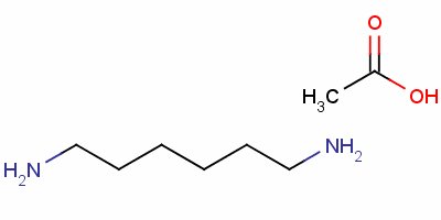 Hexane-1,6-diamine acetate Structure,54617-20-8Structure