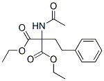 Diethyl2-acetamido-2-phenethylmalonate Structure,5463-92-3Structure