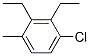 Chlorodiethylmethylbenzene Structure,54658-00-3Structure