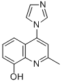 4-(1H-imidazol-1-yl)-2-methyl-8-quinolinol Structure,54666-28-3Structure