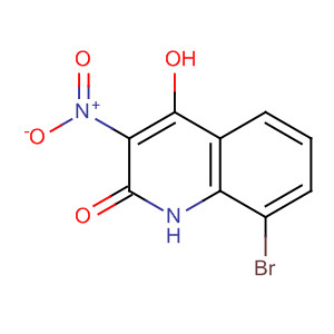 8-Bromo-4-hydroxy-3-nitro-2(1h)-quinolinone Structure,54675-49-9Structure