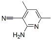 2-Amino-3-cyano-4,6-dimethylpyridine Structure,5468-34-8Structure