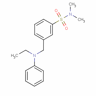 M-[(ethylphenylamino)methyl ]-n,n-dimethylbenzenesulphonamide Structure,54687-44-4Structure