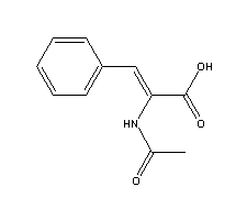 2-(Acetylamino)-3-phenyl-2-propenoic acid Structure,5469-45-4Structure