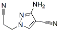 1H-pyrazole-1-propanenitrile,3-amino-4-cyano- Structure,54711-29-4Structure