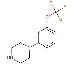 1-(3-(三氟甲氧基)苯基)哌嗪結(jié)構(gòu)式_54711-69-2結(jié)構(gòu)式