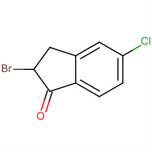 2-Bromo-5-chloro-2,3-dihydro-1h-inden-1-one Structure,54714-53-3Structure