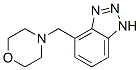 (4-Morpholinylmethyl)benzotriazole, mixture of Bt1 and Bt2 isomers Structure,5472-71-9Structure