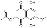 2-(Acetyloxy)-5,8-dihydroxy-7-methoxynaphthalene-1,4-dione Structure,54725-00-7Structure