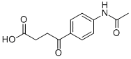 3-(4-Acetylaminobenzoyl)propanoic acid Structure,5473-15-4Structure