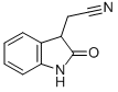 2-(2-Oxoindolin-3-yl)acetonitrile Structure,54744-66-0Structure