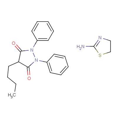 噻唑丁炎酮結(jié)構(gòu)式_54749-86-9結(jié)構(gòu)式