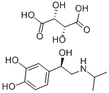 (-)-Isoproterenol (+)-bitartrate salt Structure,54750-10-6Structure