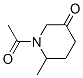 1-Acetyl-6-methyl-3-piperidinone Structure,54751-97-2Structure