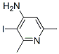 3-碘-4-氨基-2,6-二甲基吡啶結(jié)構(gòu)式_54754-86-8結(jié)構(gòu)式