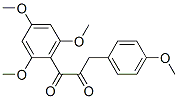 3-(4-Methoxyphenyl)-1-(2,4,6-trimethoxyphenyl)-1,2-propanedione Structure,54764-73-7Structure