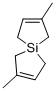 2,7-Dimethyl-5-silaspiro[4.4]nona-2,7-diene Structure,54767-28-1Structure