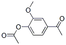 4-Acetyl-2-methoxyphenyl acetate Structure,54771-60-7Structure