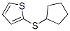 2-(Cyclopentylthio)thiophene Structure,54774-96-8Structure