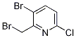 3-Bromo-2-(bromomethyl)-6-chloropyridine Structure,547756-20-7Structure