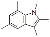 1,2,3,5,7-Pentamethyl-1h-indole Structure,54789-37-6Structure