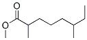 2,6-Dimethyloctanoic acid methyl ester Structure,54798-85-5Structure