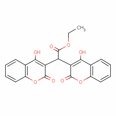 雙香豆乙酯結(jié)構(gòu)式_548-00-5結(jié)構(gòu)式