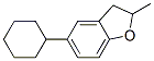 5-Cyclohexyl-2,3-dihydro-2-methylbenzofuran Structure,54815-15-5Structure