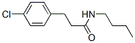 N-butyl-4-chlorobenzenepropanamide Structure,54833-21-5Structure