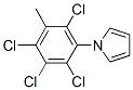 1-(2,3,4,6-Tetrachloro-5-methylphenyl)-1h-pyrrole Structure,54833-29-3Structure