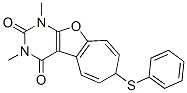 (9ci)-1,7-二氫-1,3-二甲基-7-(苯基硫代)-2H-環(huán)庚并[4,5]呋喃并[2,3-d]嘧啶-2,4(3h)-二酮結(jié)構(gòu)式_548475-62-3結(jié)構(gòu)式