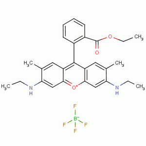 Rhodamine 6g tetrafluoroborate Structure,54854-14-7Structure