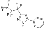 3-(Heptafluoropropyl)-5-phenylpyrazole Structure,54864-78-7Structure