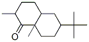 Decahydro-6-tert-butyl-2,8a-dimethylnaphthalen-1-one Structure,54869-06-6Structure